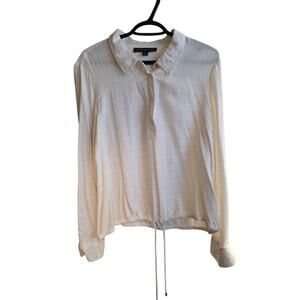 3/$15 Women's Tommy Hilfiger Long Sleeve Button Up Blouse Large